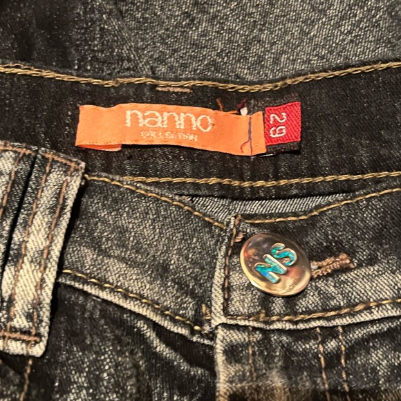 NANNO Collection Women’s Flare Leg Embroidered Denim Jeans. Waist 28. Inseam 31 - Picture 5 of 5